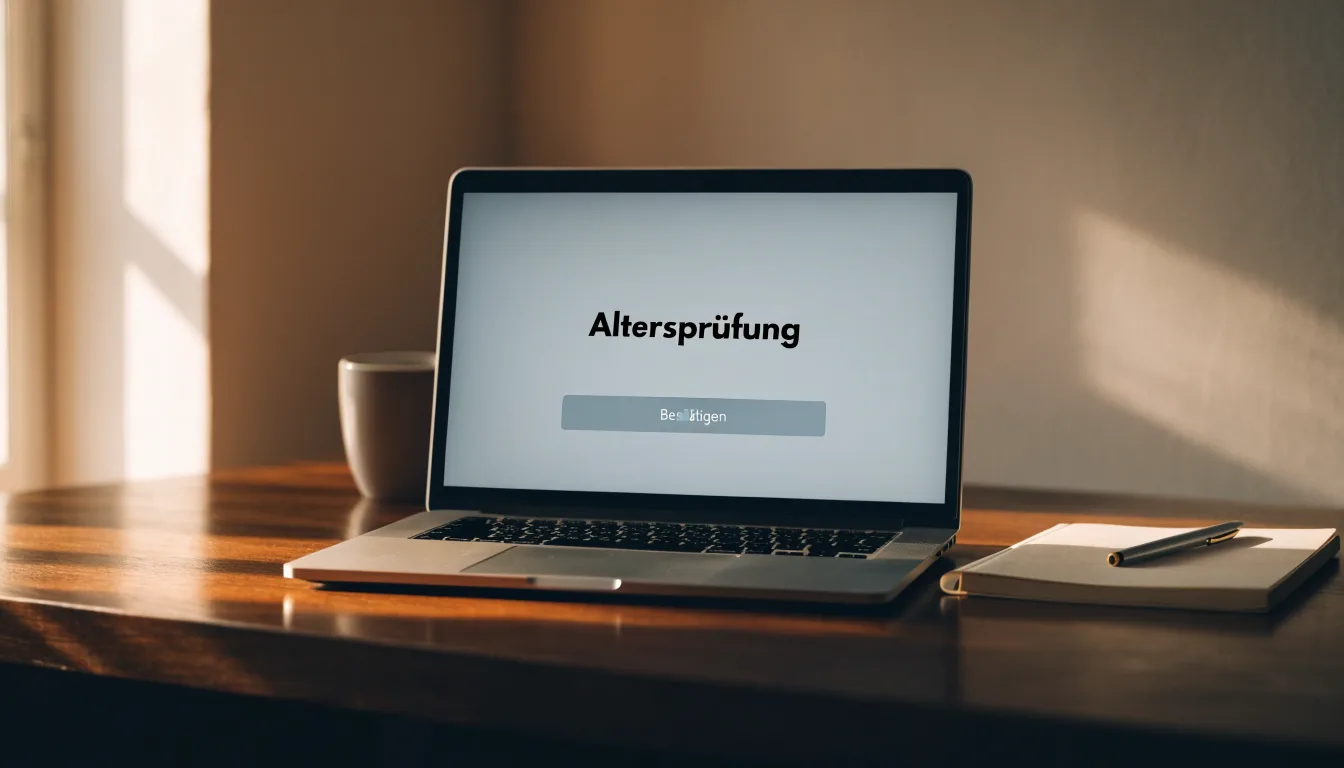 Ein Richterhammer aus Holz liegt auf einem Tisch, dahinter eine unscharfe Bücherwand im warmen Licht.